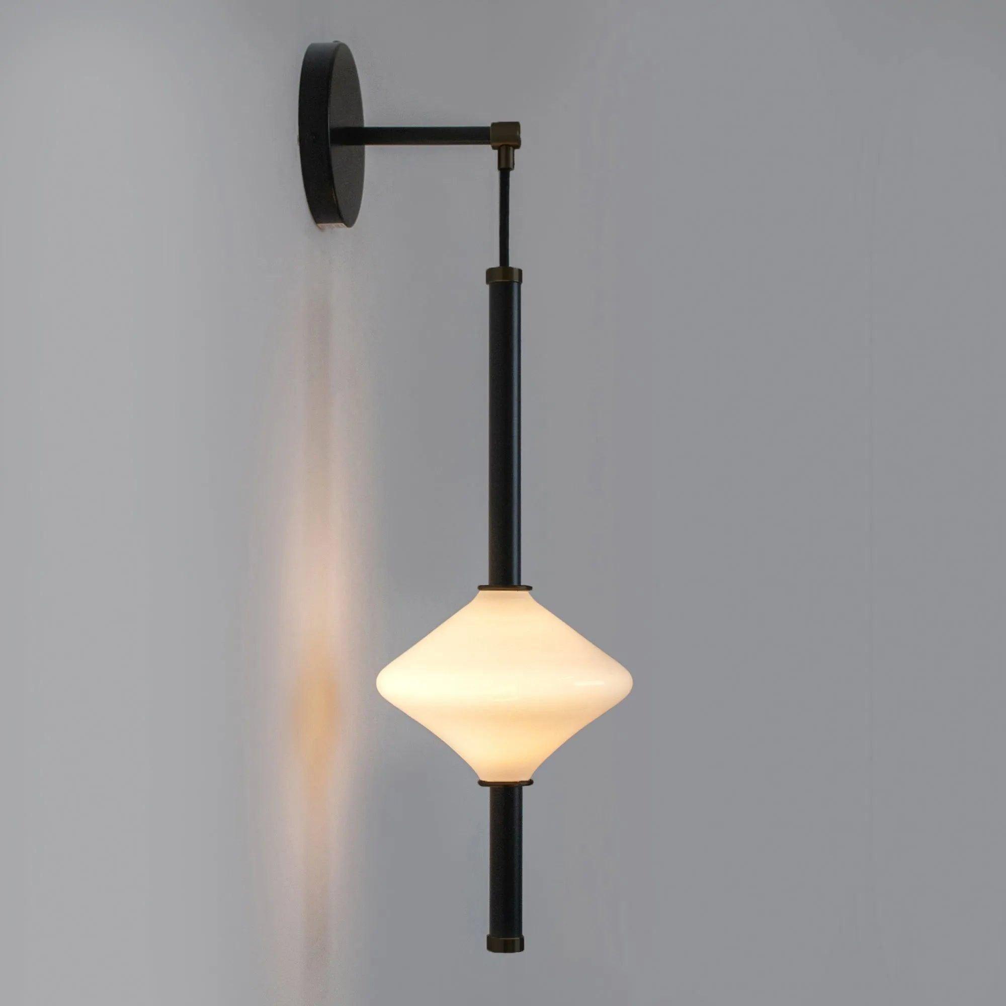 Ridgely Studio Works - Gem1 Wall Sconce - Round Backplate - GEM1-WS-24-MB-BB-RND - Canada Light Shop