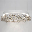 Ridgely Studio Works - Halo Criss Cross Chandelier - CC-HA-CH-102AW - Canada Light Shop