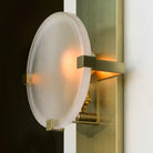 Ridgely Studio Works - Lunette Rectangular 3 Prong Wall Light - LUN-REC-3P-WS-CH-112BRZ - Canada Light Shop