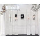 Ridgely Studio Works - Movimento Linear Chandelier - MO-REC-CH-MD-BST - Canada Light Shop
