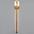Ridgely Studio Works - Ray Slim Wall Sconce - RAYSM-WS-PL-16-MB - Canada Light Shop