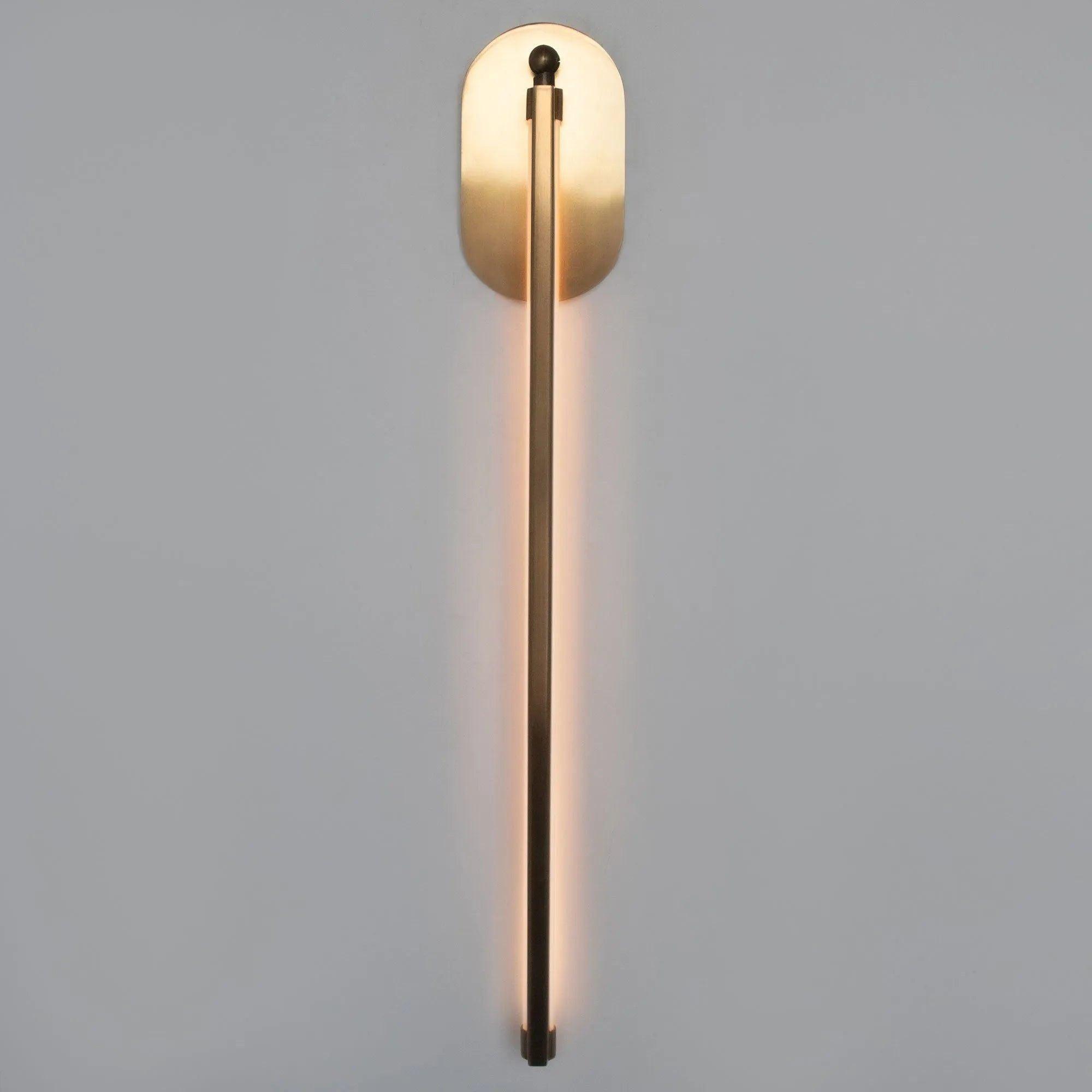 Ridgely Studio Works - Ray Slim Wall Sconce - RAYSM-WS-PL-16-MB - Canada Light Shop