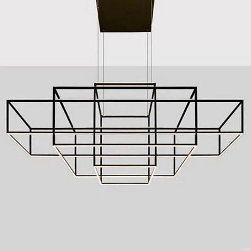Ridgely Studio Works - Stack Chandelier - STA-CH-42-114ABP - Canada Light Shop