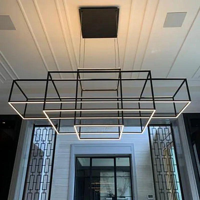 Ridgely Studio Works - Stack Chandelier - STA-CH-42-114ABP - Canada Light Shop