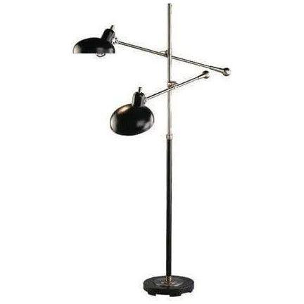 Robert Abbey - Bruno Double Head Task Floor Lamp - 1848 - Canada Light Shop