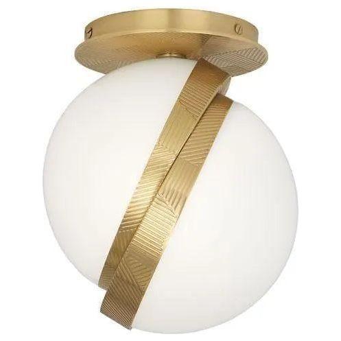 Robert Abbey - Brut Split Globe Flushmount - 623 - Canada Light Shop