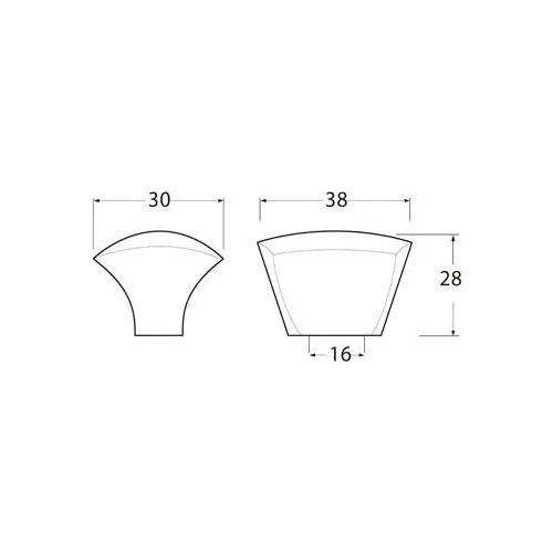 Rocheleau - 3456 Knob - BOU-MK11.3456.49 - Canada Light Shop