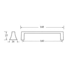Rocheleau - E1496 Pull - POI-E1496-160-1802 - Canada Light Shop