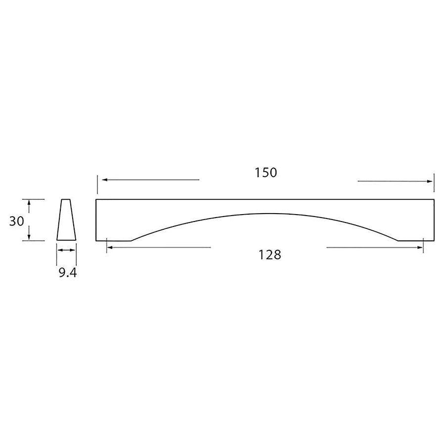 Rocheleau - R7127 Pull - POI-R7127-128-BNL - Canada Light Shop