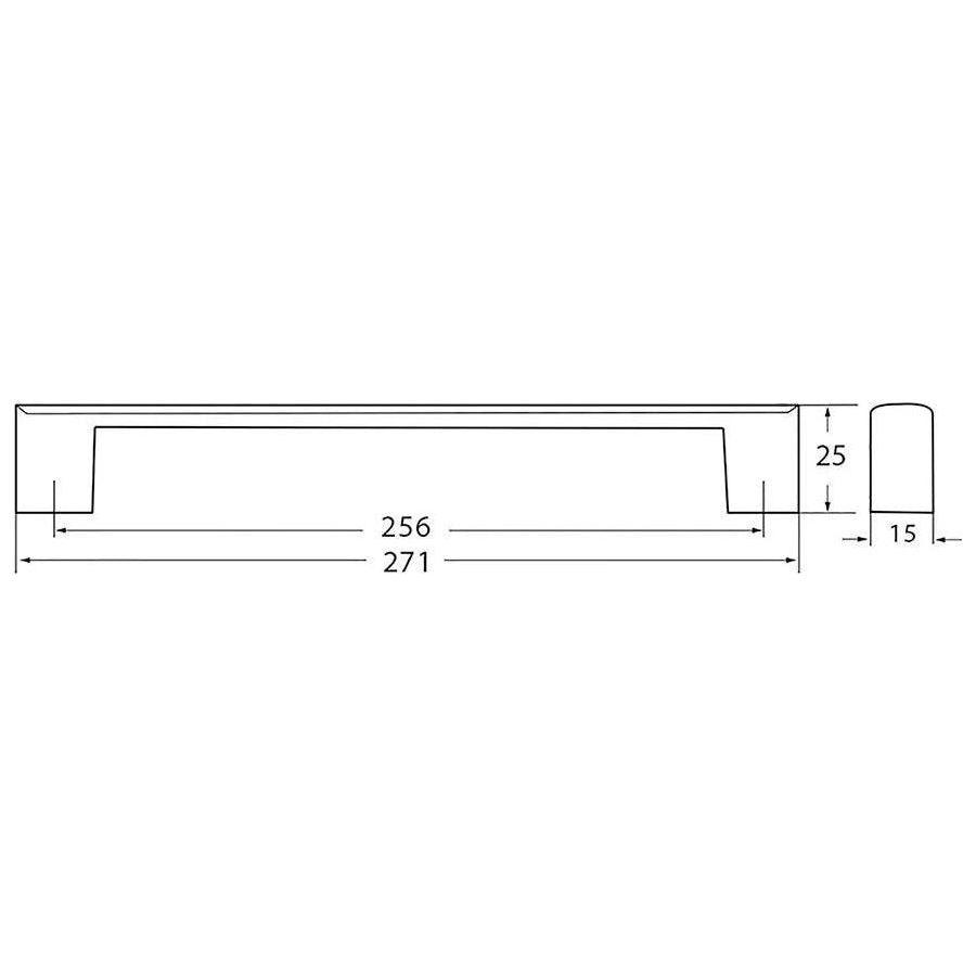 Rocheleau - R7170 Pull - POI-R7170-128-BAB - Canada Light Shop
