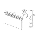 Rocheleau - V0343 Pull - POI-V0343-1500-L24 - Canada Light Shop