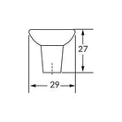 Rocheleau - V405 Knob - BOU-V405-029-Z610 - Canada Light Shop
