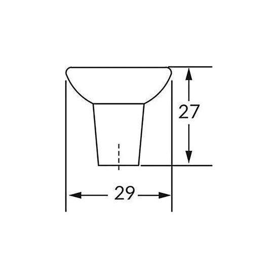 Rocheleau - V405 Knob - BOU-V405-029-Z610 - Canada Light Shop