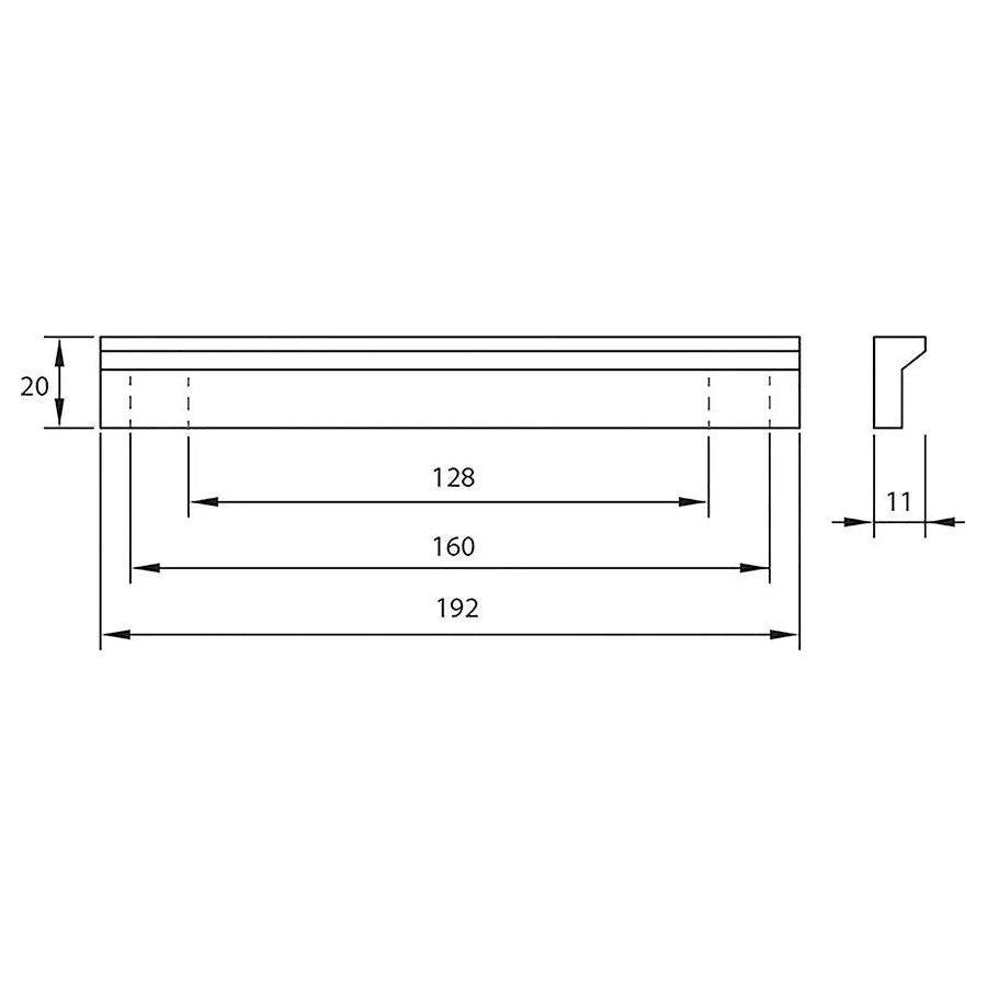 Rocheleau - V78 Pull - POI-V78-160-L01 - Canada Light Shop