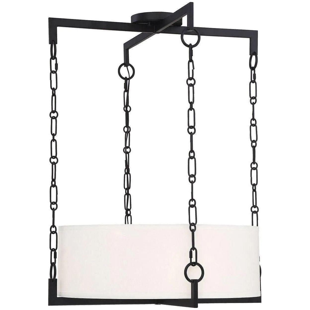 Savoy House - Abbott Four Light Pendant - 7-8401-4-89 - Canada Light Shop
