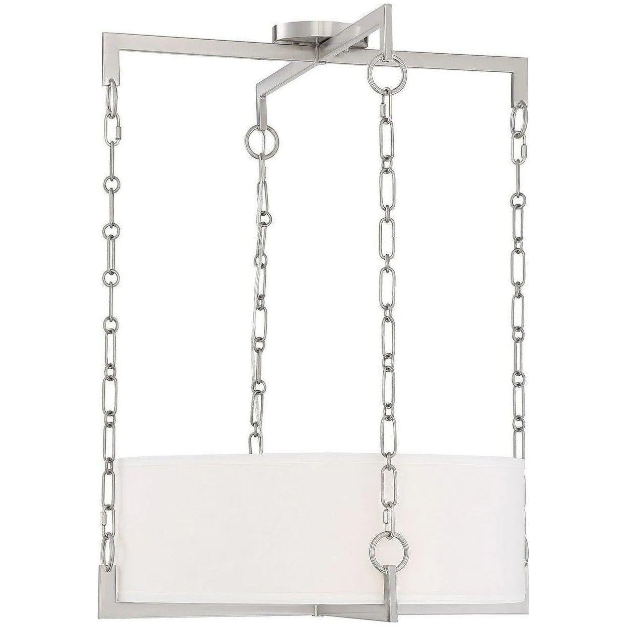 Savoy House - Abbott Four Light Pendant - 7-8401-4-SN - Canada Light Shop