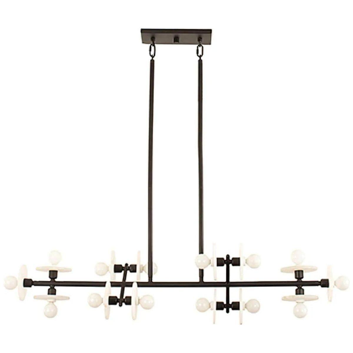 Savoy House - Amani Linear Chandelier - 1-1591-14-38 - Canada Light Shop