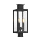 Savoy House - Ascott Outdoor Post Lantern - 5-828-BK - Canada Light Shop