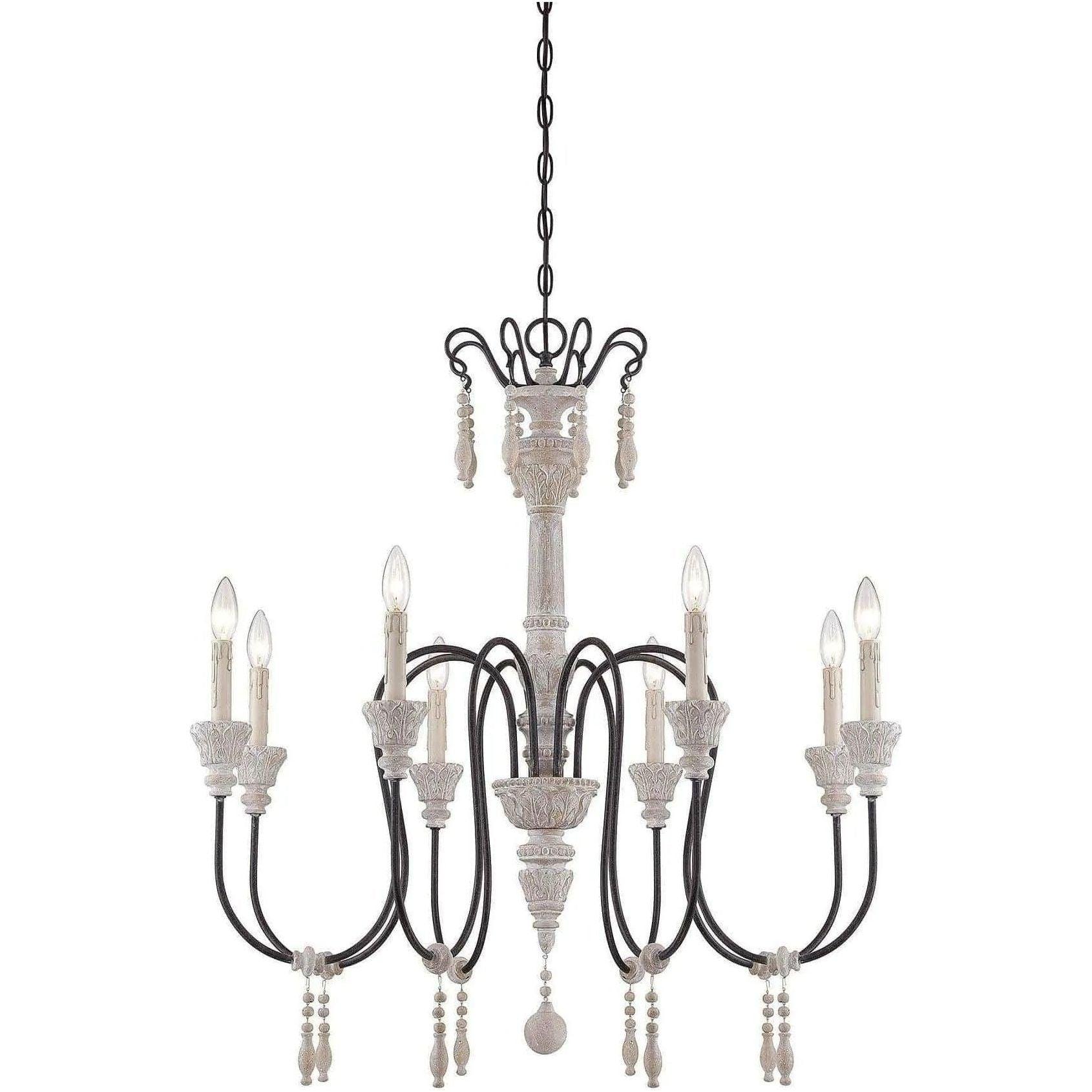 Savoy House - Ashland Eight Light Chandelier - 1-291-8-23 - Canada Light Shop