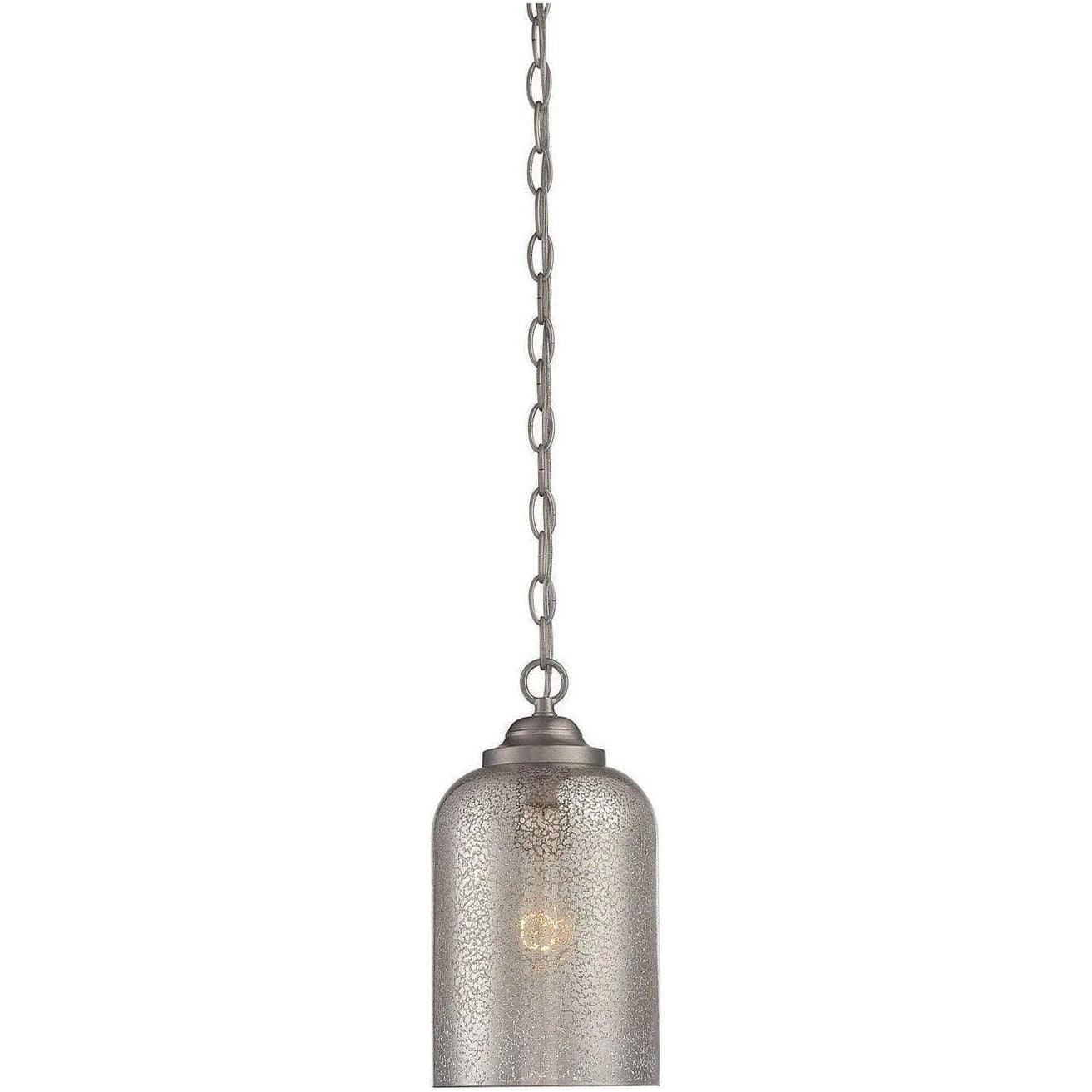 Savoy House - Bally One Light Pendant - 7-701-1-SN - Canada Light Shop