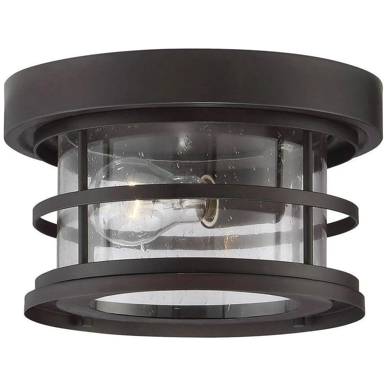 Savoy House - Barrett One Light Flush Mount - 5-369-10-13 - Canada Light Shop