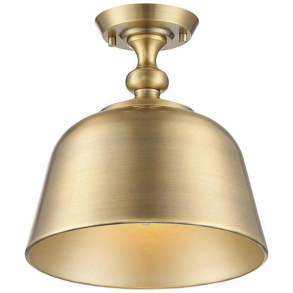 Savoy House - Berg One Light Semi-Flush Mount - 6-3750-1-322 - Canada Light Shop