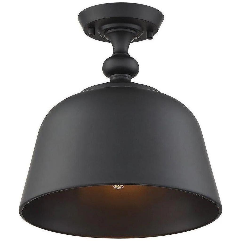 Savoy House - Berg One Light Semi-Flush Mount - 6-3750-1-89 - Canada Light Shop