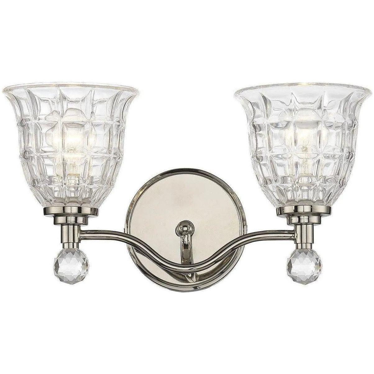 Savoy House - Birone Two Light Bath Bar - 8-880-2-109 - Canada Light Shop