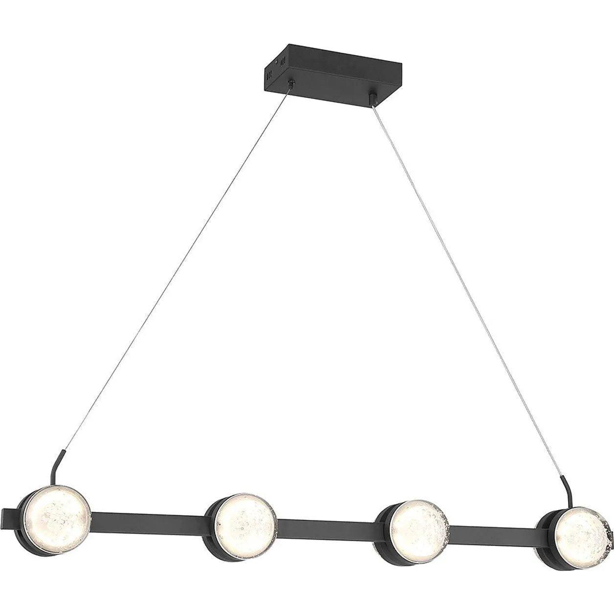 Savoy House - Biscayne LED Linear Chandelier - 1-4488-8-89 - Canada Light Shop