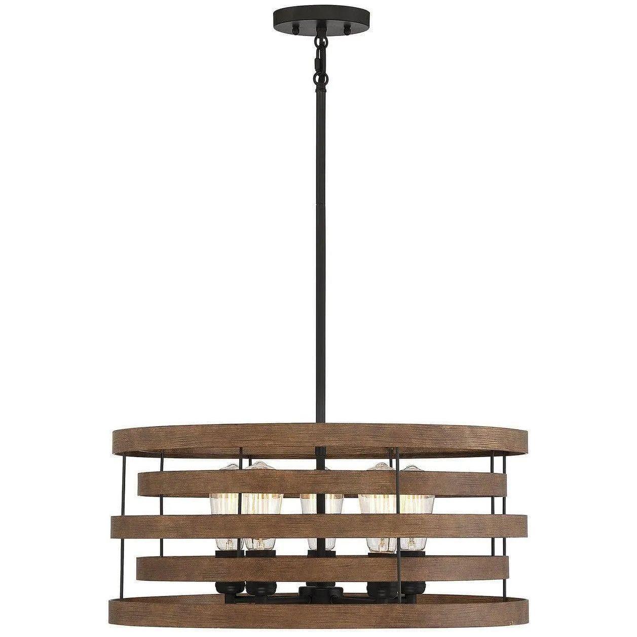 Savoy House - Blaine Five Light Pendant - 7-2966-5-36 - Canada Light Shop
