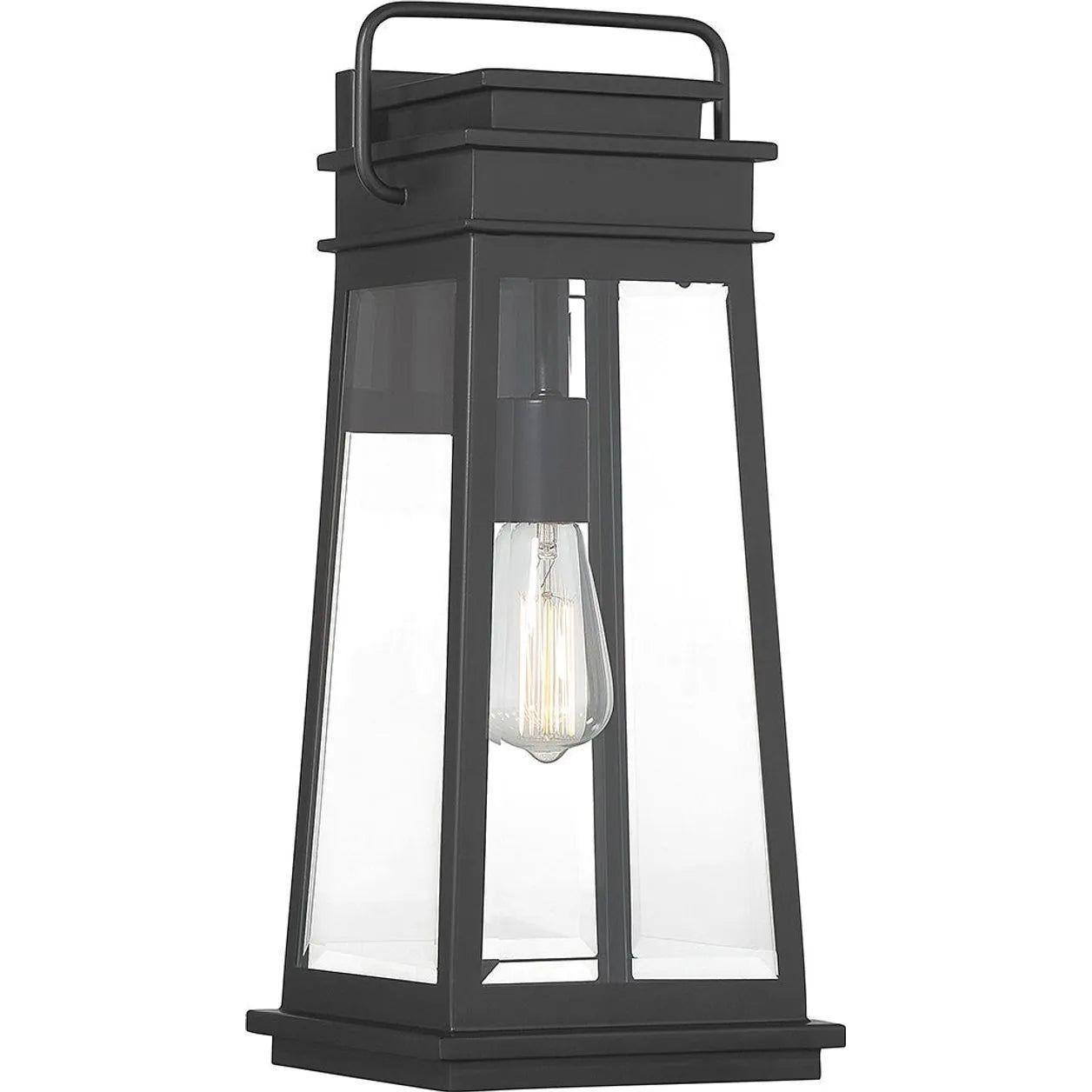 Savoy House - Boone Outdoor Wall Lantern - 5-813-BK - Canada Light Shop