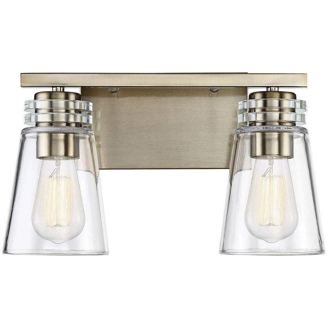 Savoy House - Brannon Two Light Bath Bar - 8-2148-2-127 - Canada Light Shop