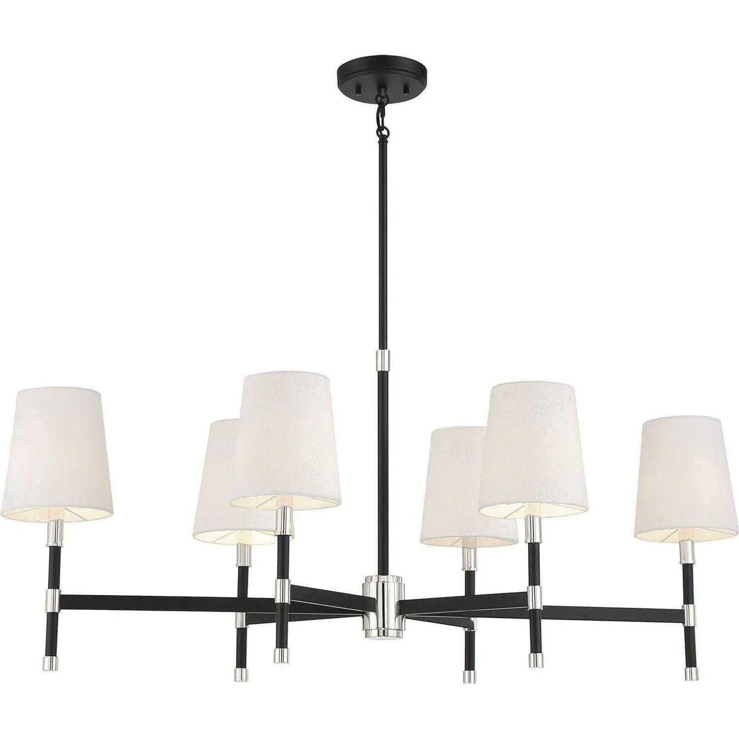 Savoy House - Brody Linear Chandelier - 1-1631-6-173 - Canada Light Shop