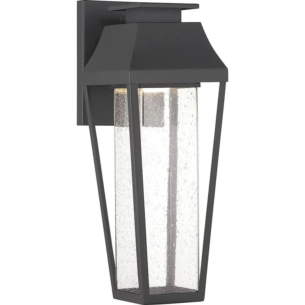 Savoy House - Brookline LED Outdoor Wall Lantern - 5-352-BK - Canada Light Shop