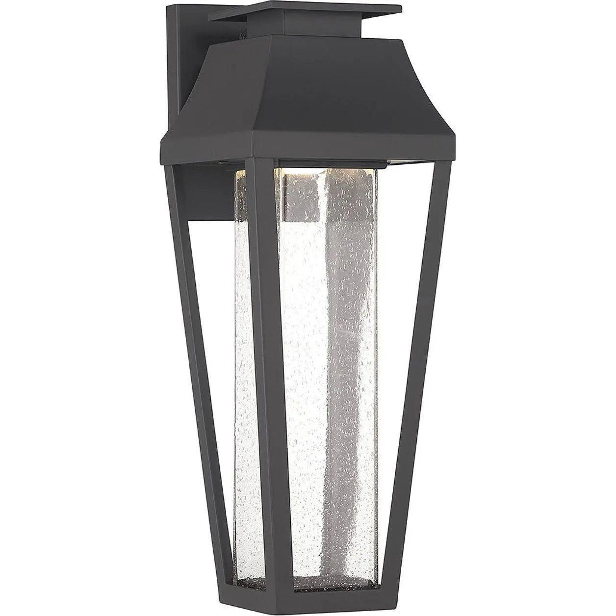 Savoy House - Brookline LED Outdoor Wall Lantern - 5-353-BK - Canada Light Shop