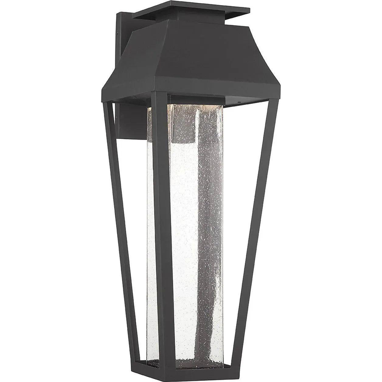 Savoy House - Brookline LED Outdoor Wall Lantern - 5-355-BK - Canada Light Shop