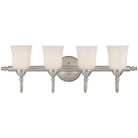 Savoy House - Brunswick Bath Four Light Bath Bar - 8-1062-4-SN - Canada Light Shop