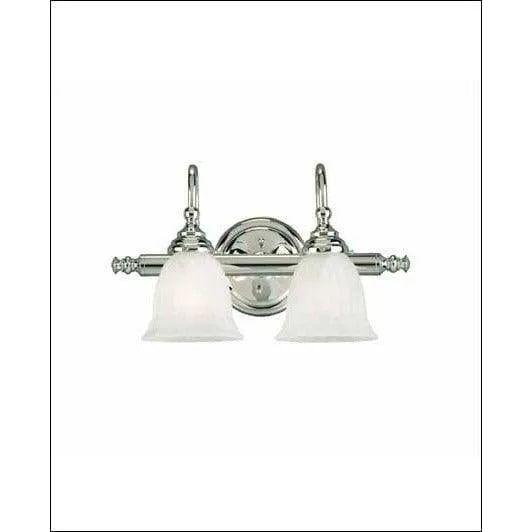 Savoy House - Brunswick Bath Two Light Bath Bar - 8-1062-2-CH - Canada Light Shop