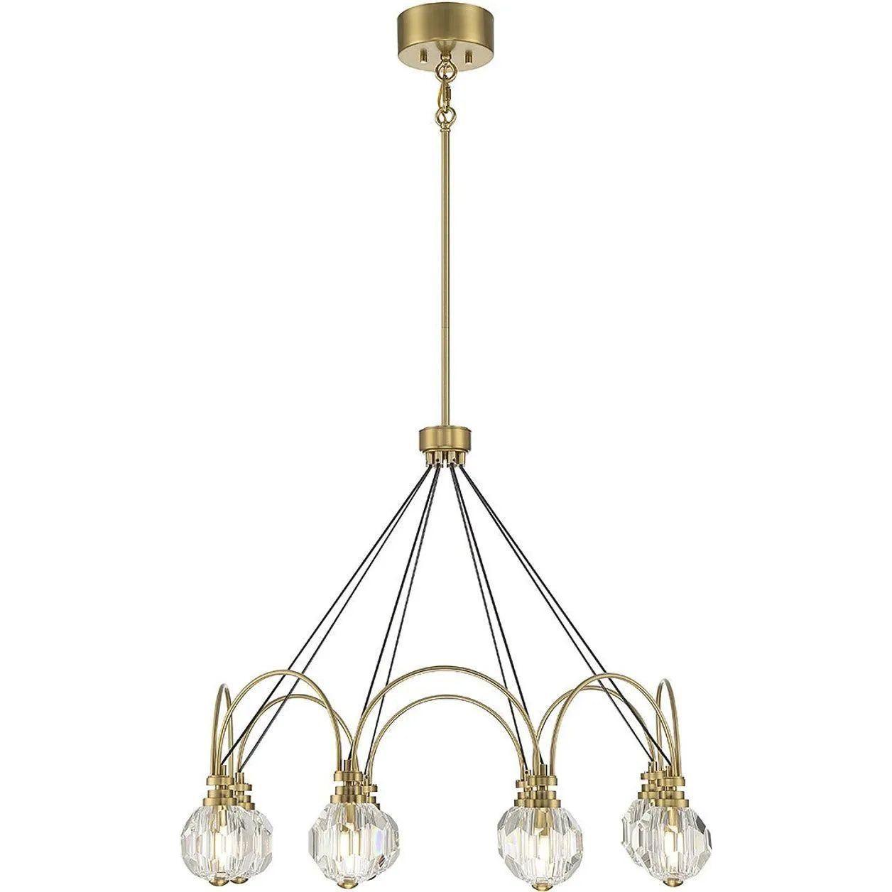 Savoy House - Burnham LED Chandelier - 1-2200-8-322 - Canada Light Shop