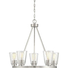 Savoy House - Calhoun Five Light Chandelier - 1-1021-5-SN - Canada Light Shop