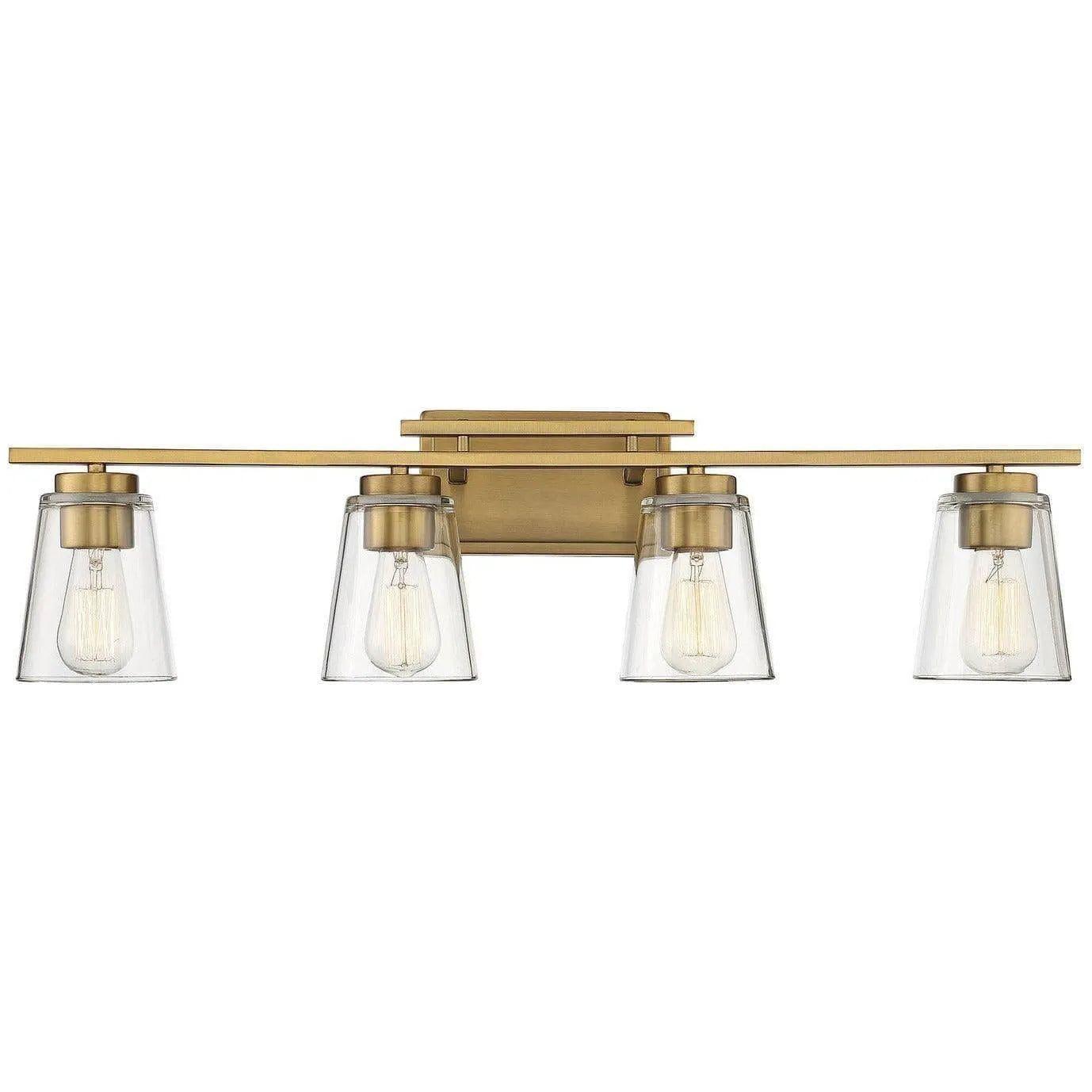 Savoy House - Calhoun Four Light Bath Bar - 8-1020-4-322 - Canada Light Shop