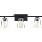 Savoy House - Calhoun Three Light Bath Bar - 8-1020-3-BK - Canada Light Shop