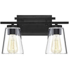 Savoy House - Calhoun Two Light Bath Bar - 8-1020-2-BK - Canada Light Shop