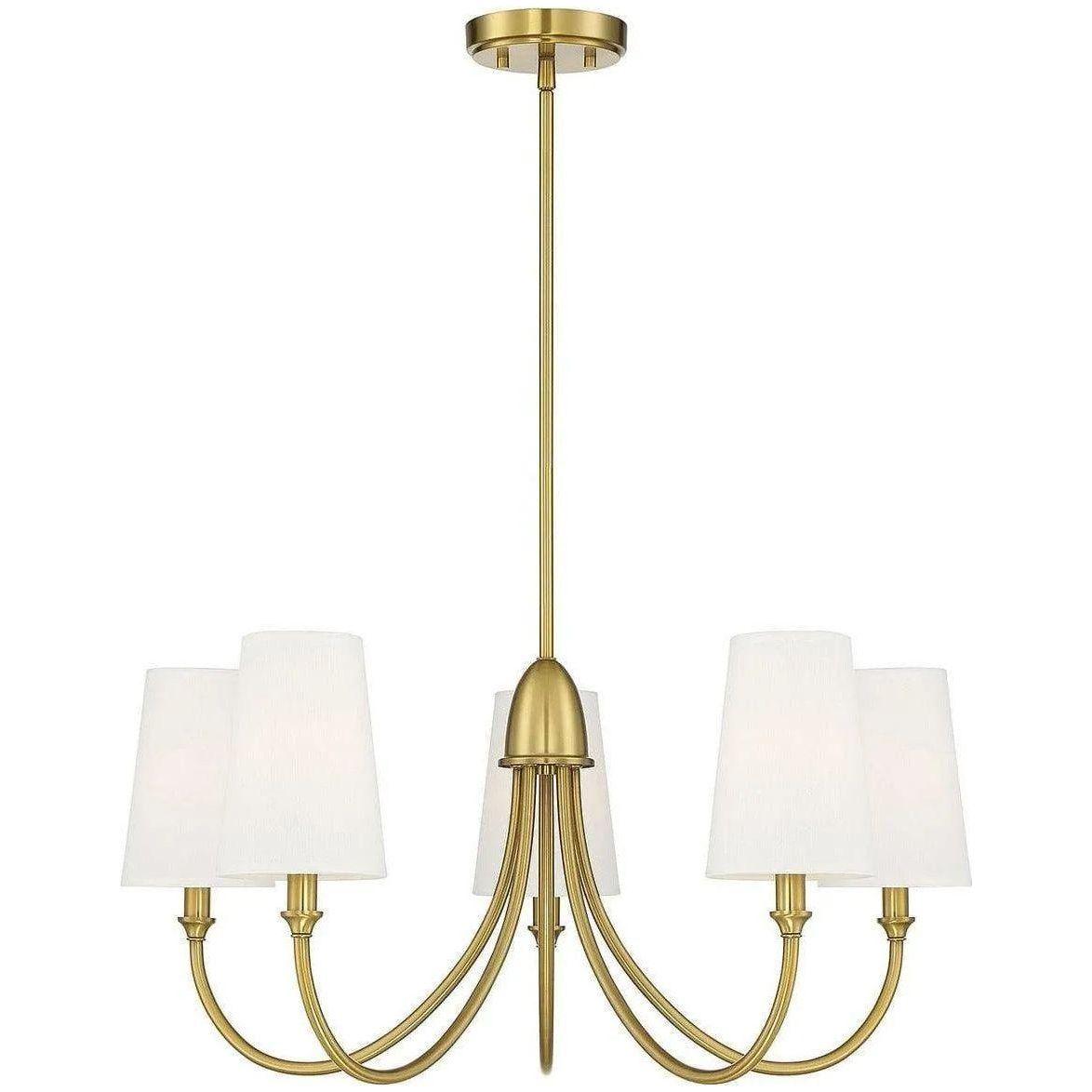 Savoy House - Cameron Five Light Chandelier - 1-2540-5-322 - Canada Light Shop