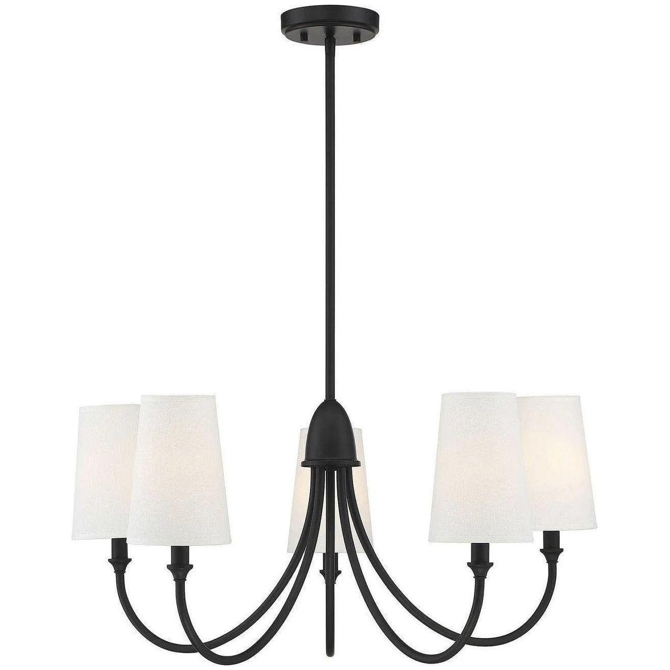 Savoy House - Cameron Five Light Chandelier - 1-2540-5-89 - Canada Light Shop