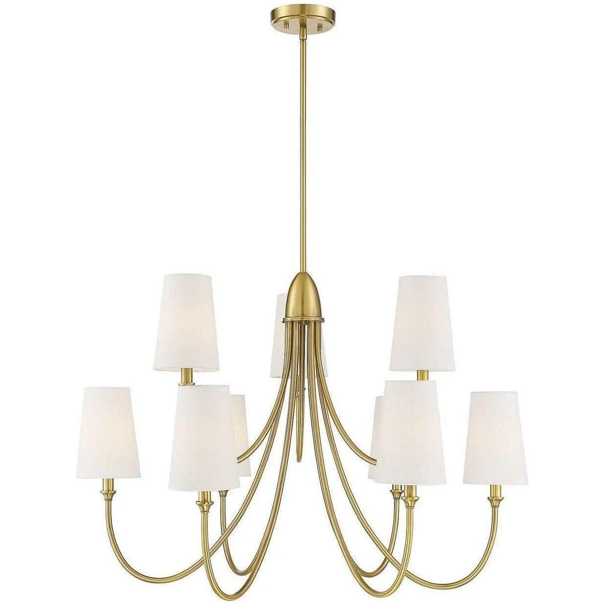 Savoy House - Cameron Nine Light Chandelier - 1-2541-9-322 - Canada Light Shop
