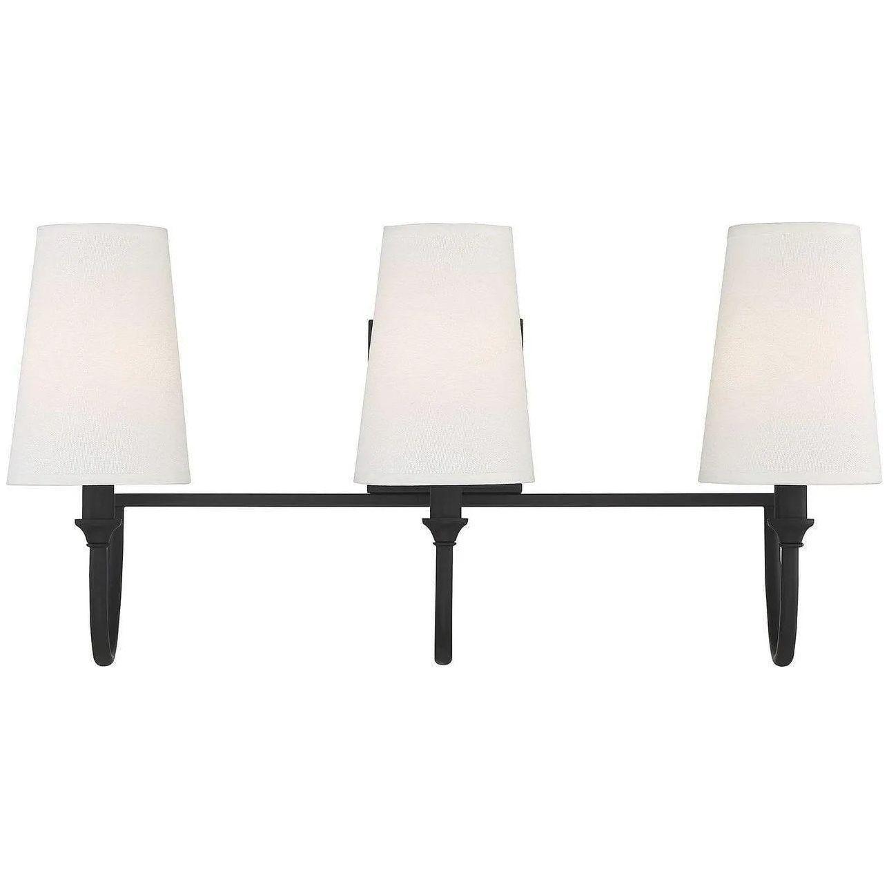 Savoy House - Cameron Three Light Bath Bar - 8-2542-3-89 - Canada Light Shop