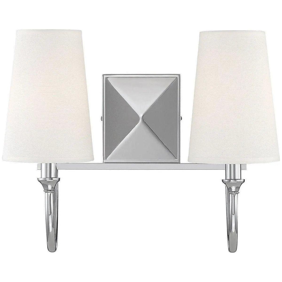 Savoy House - Cameron Two Light Bath Bar - 8-2542-2-109 - Canada Light Shop