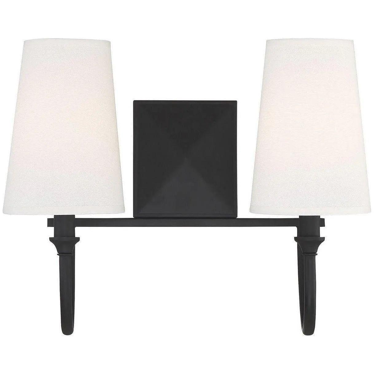 Savoy House - Cameron Two Light Bath Bar - 8-2542-2-89 - Canada Light Shop