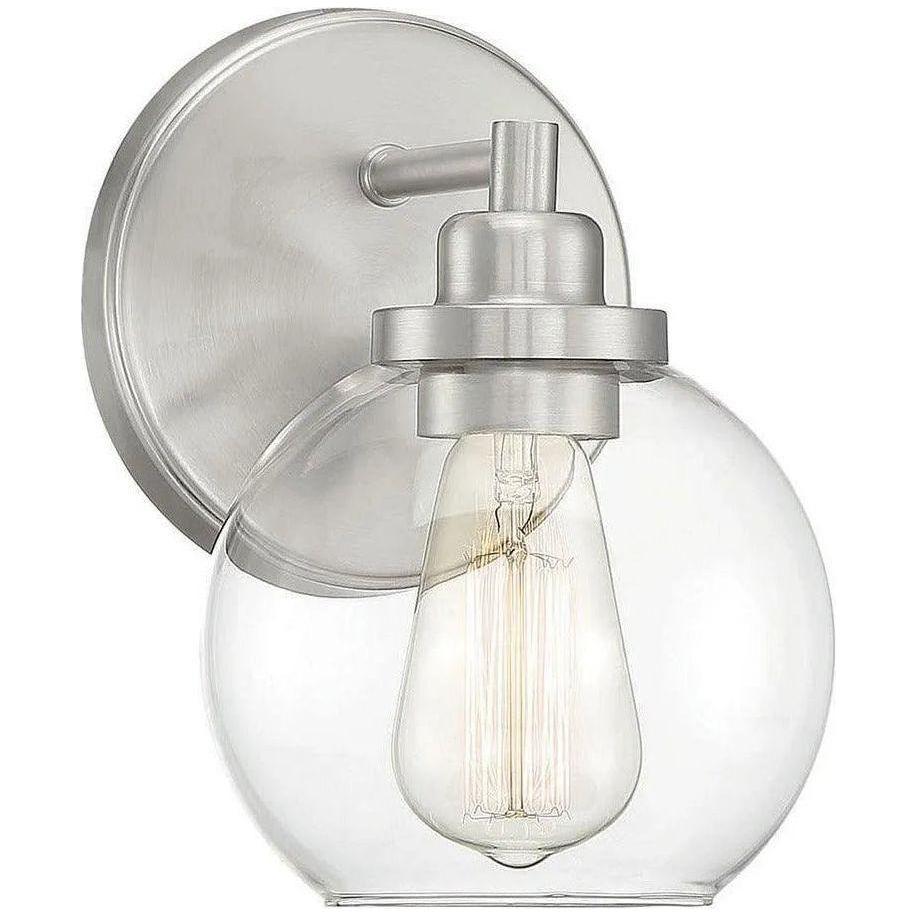 Savoy House - Carson One Light Bath - 9-4050-1-SN - Canada Light Shop